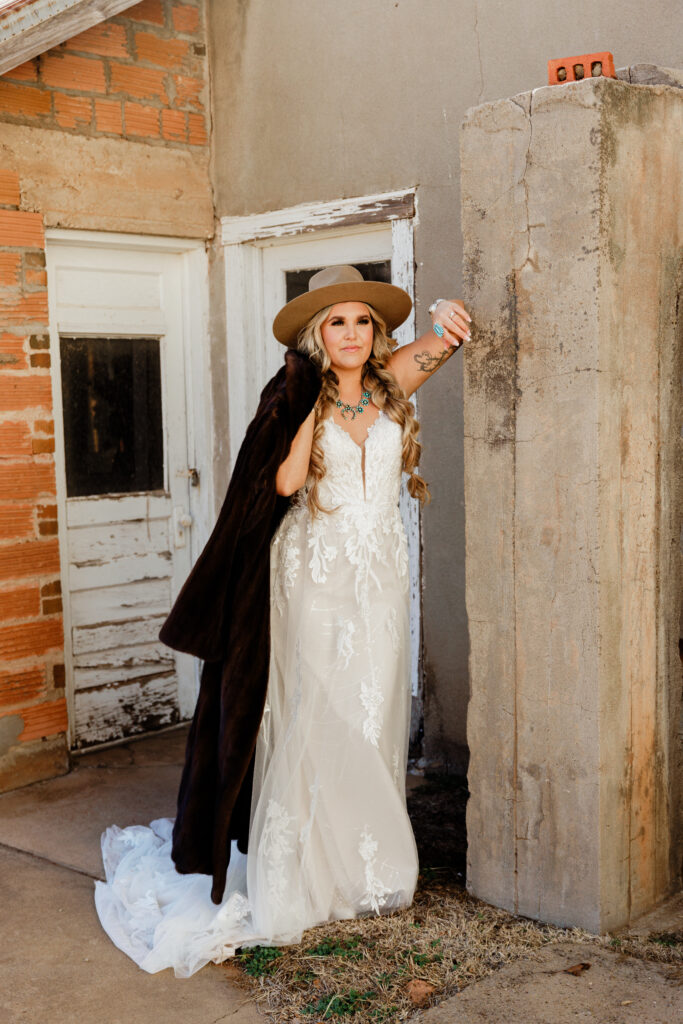western style bride