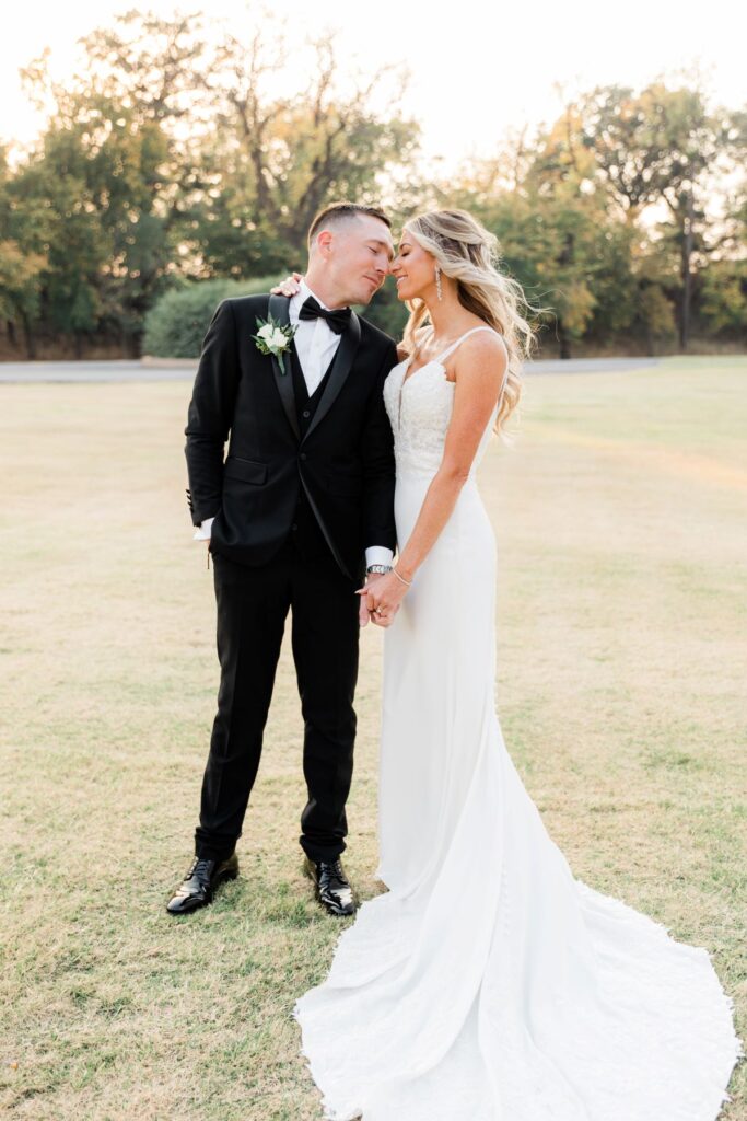 Wedding Day Timeline | Couple in Golden Hour