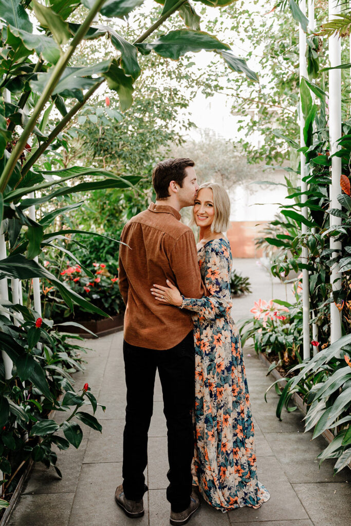 Oklahoma City Engagement Pictures | Myriad Gardens | Oklahoma City Photographer