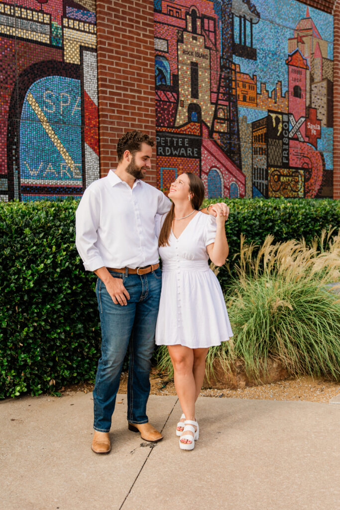 Oklahoma City Engagement Pictures | Bricktown Engagement Session | Oklahoma City Engagement Photographer