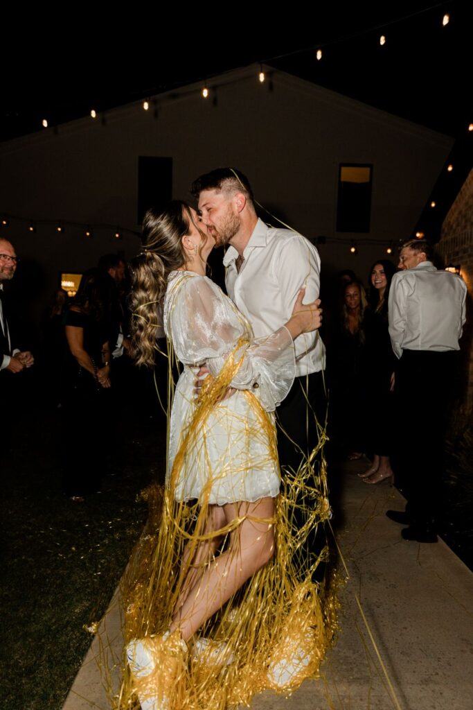 oklahoma city wedding dj wedding reception exit