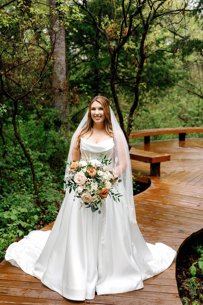 Oklahoma city wedding venue that created a whimsical wedding for the bride
