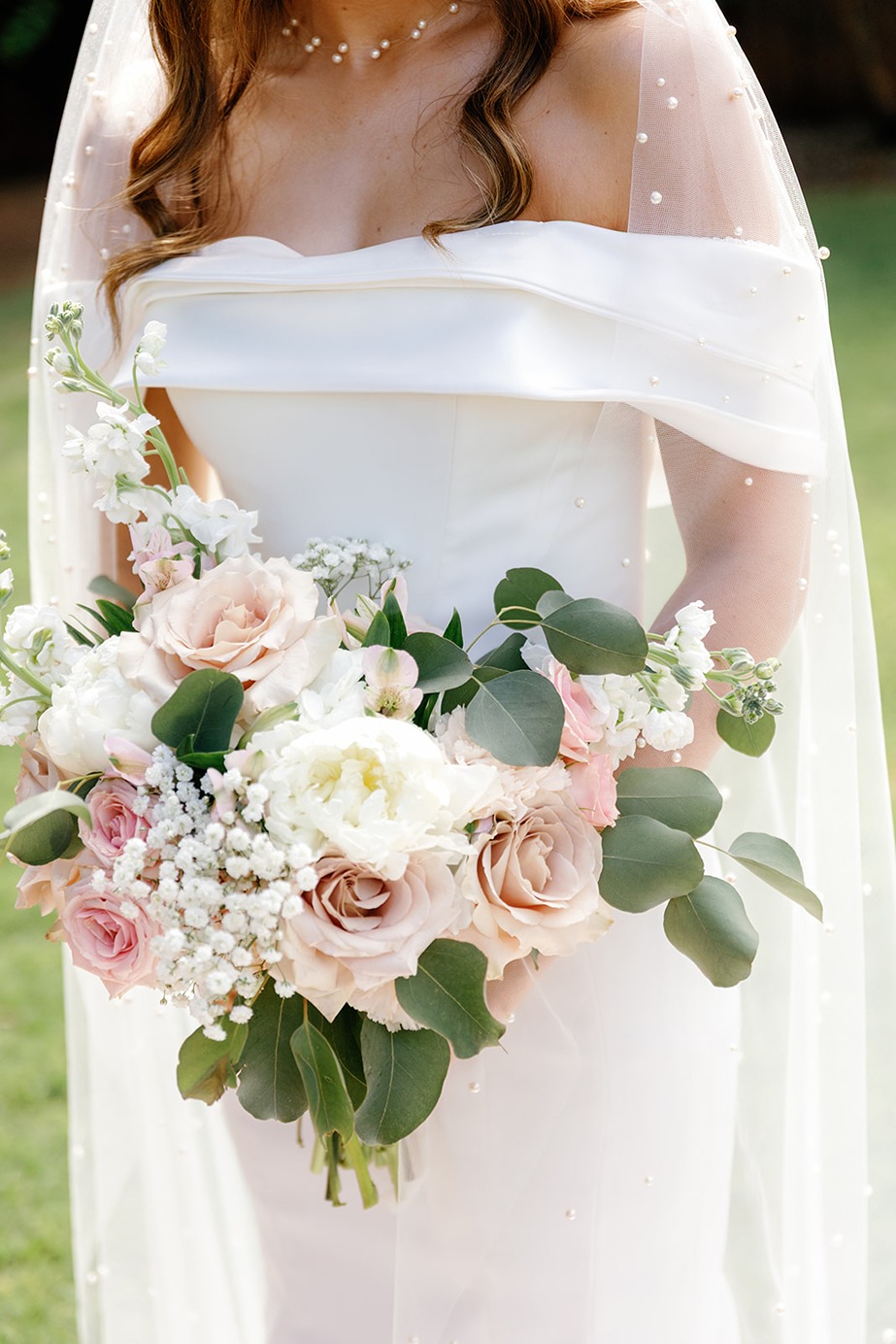 Fountain Florals and event an Oklahoma city florist bridal bouquet