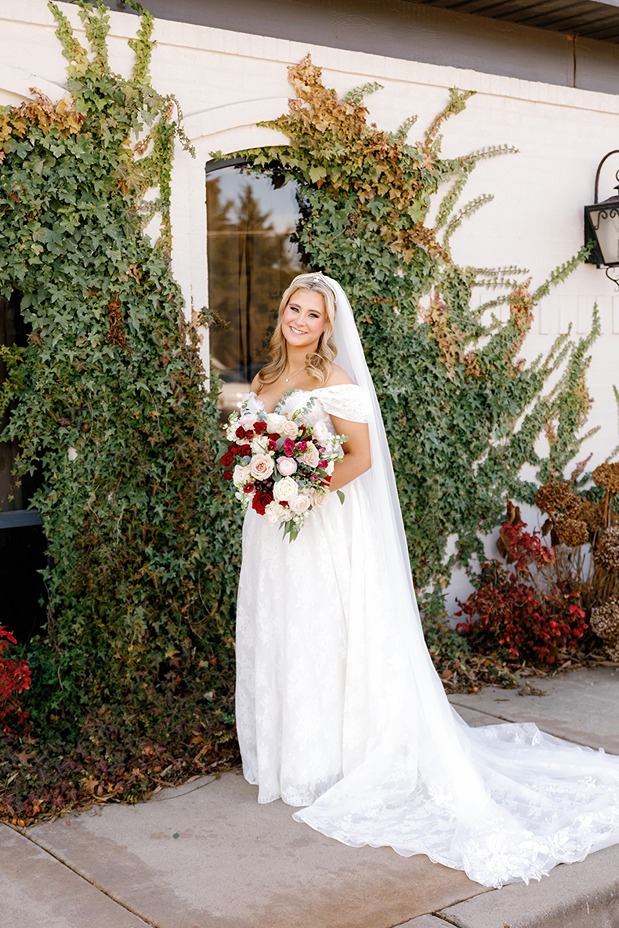 an OKC bride who found her dress at a wedding dress shop in OKC